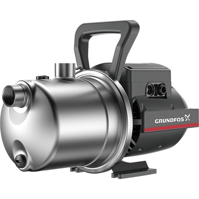 elettropompa autoadescante inox Grundfos laterale per impianti idrici elettropompa autoadescante inox Grundfos profilo laterale per acque pulite