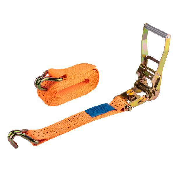 Cinghia da trasporto NEO 5 metri 50 mm con cricchetto professionale Cinghia da trasporto arancione con cricchetto 5 metri 50 mm NEO per fissaggio sicuro carichi su autocarro