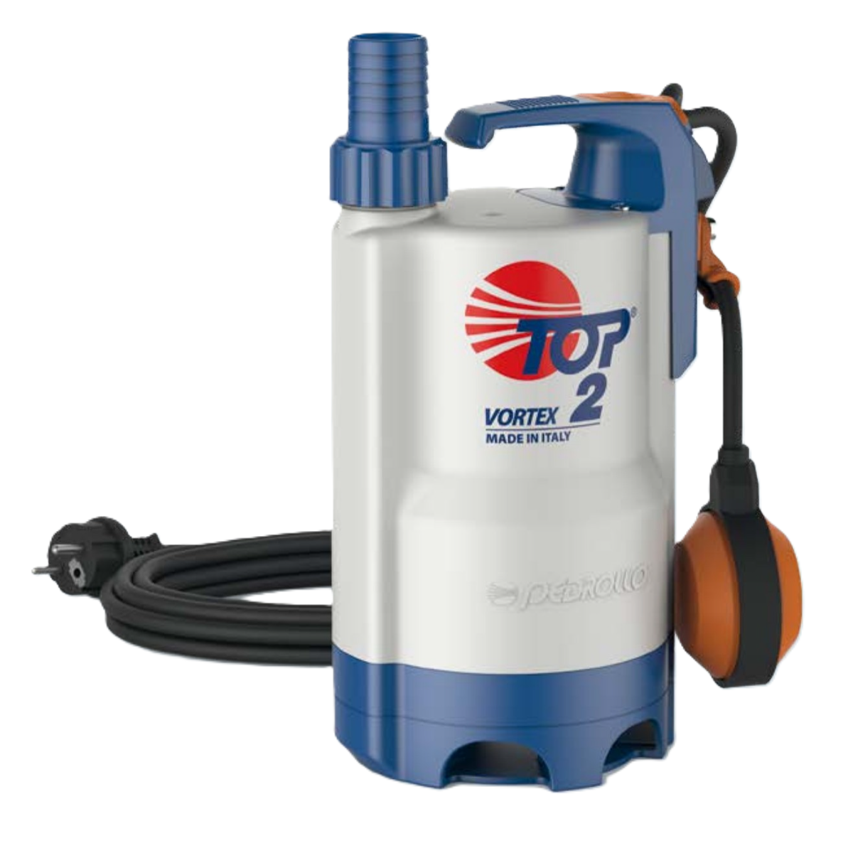 pompa sommersa pedrollo top 2 vortex per acque sporche installazione domestica elettropompa sommersa pedrollo top 2 vortex drenaggio acque sporche pozzetti uso domestico immagine prodotto