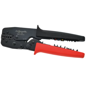 Set pinza crimpatrice a cricchetto 3 matrici 0,14-10 mm² intercable pm-tre