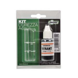 Kit analisi durezza totale acqua gradi francesi reagente 10 ml facot gfkit