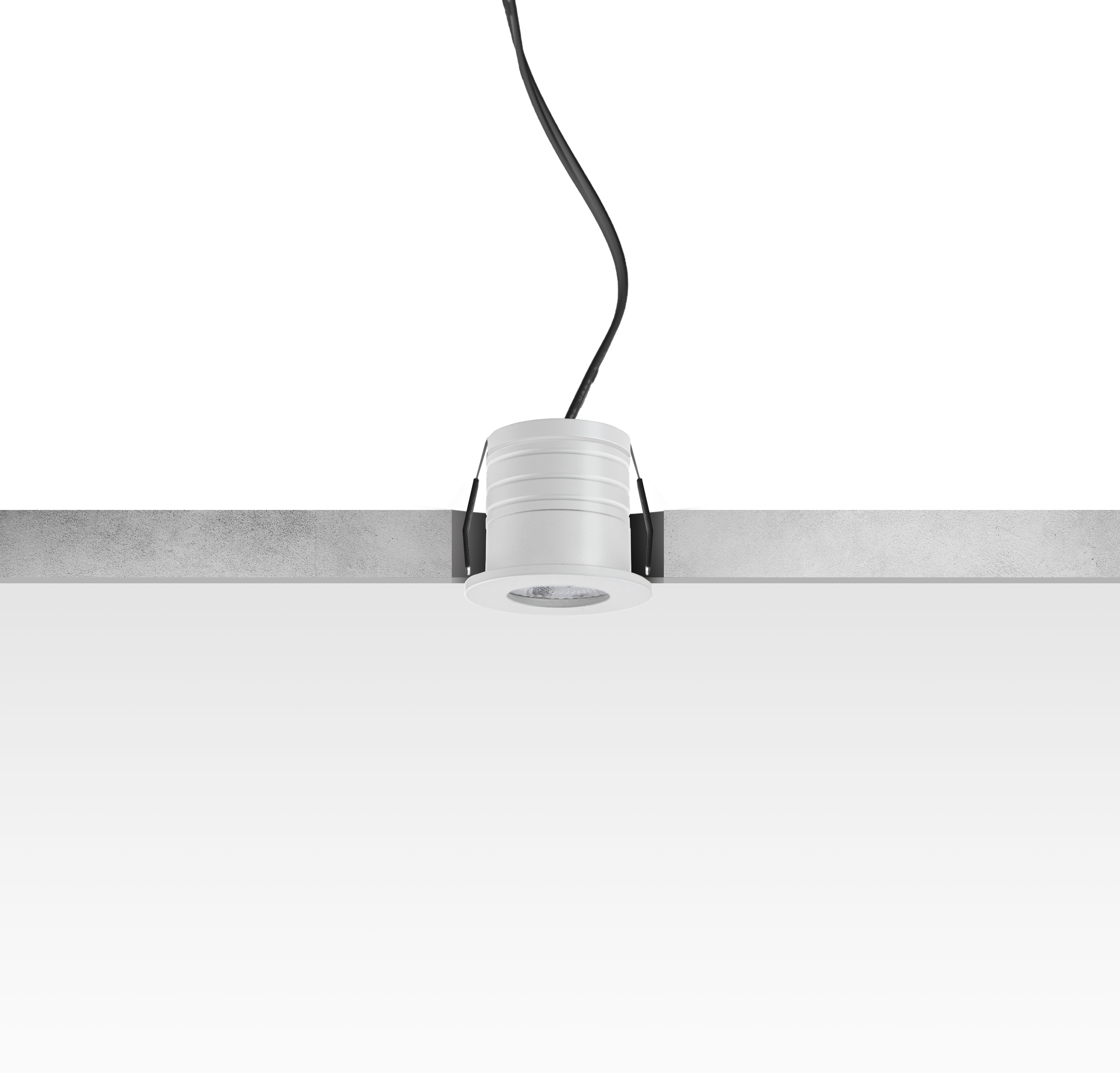 Downlight LED RGB tondo bianco Century IP65 per incasso da soffitto u00d835mm
