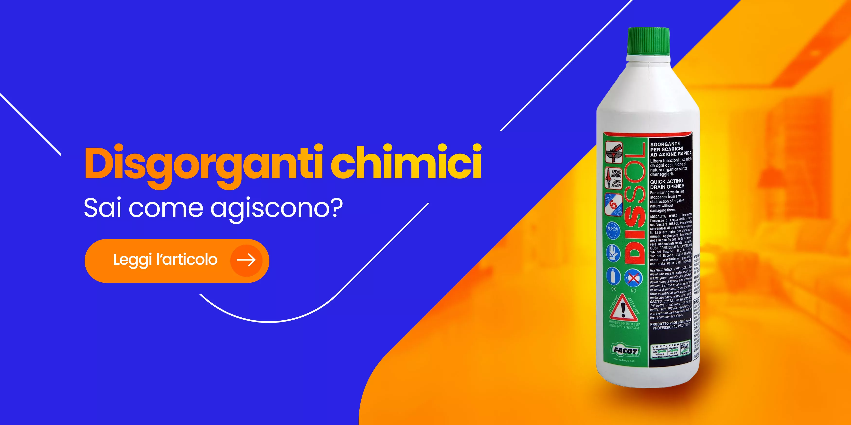 Disgorganti ad azione rapida: il primo alleato contro gli scarichi ostruiti